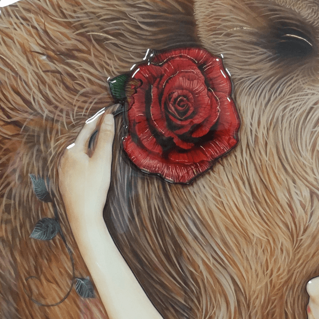 Kerry Darlington Beauty and the Beast - Unique Rare Edition