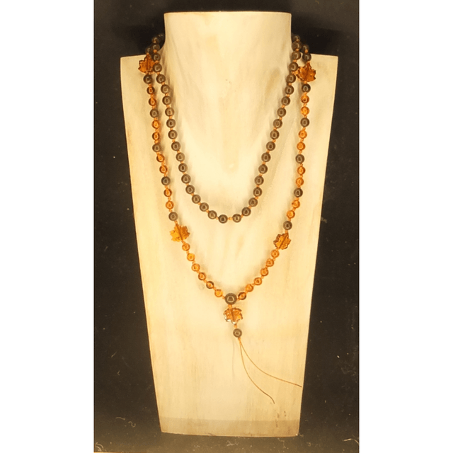 Mala Beads - Baltic Amber and Agar Wood