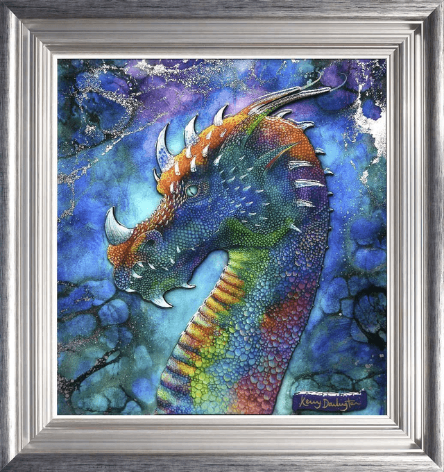 Kerry Darlington 'Dragon's Matching Edition Set' Unique Edition Artwork