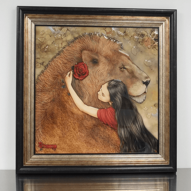 Kerry Darlington Beauty and the Beast - Unique Rare Edition