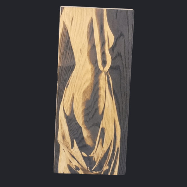 "Sensual" - Wood Art Engraving