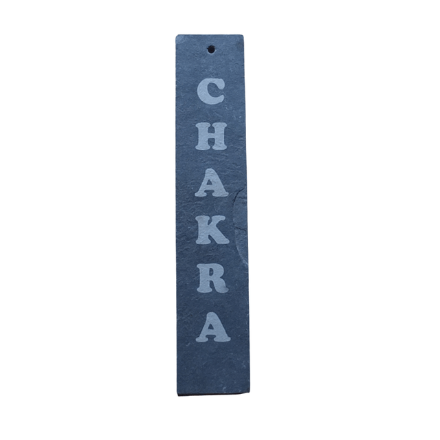 Hanging Slate Decoration - Chakra