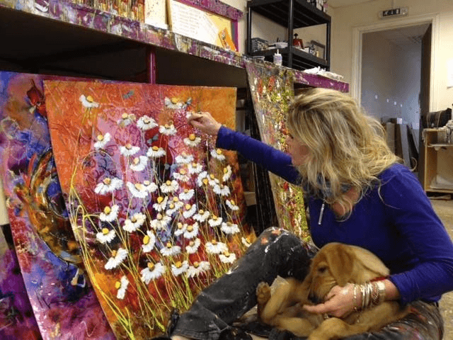 Rozanne Bell 'Daisy' Original Artwork