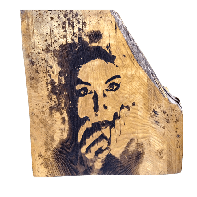 &quot;Seeing With Knowledge&quot; - Wood Art Engraving